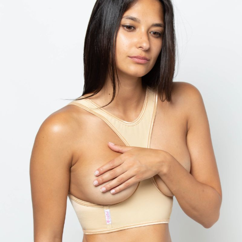 NightBra anti-wrinkle bra- Alabaster Noche Model