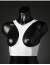 Sujetador antiarrugas NightBra- Modelo Con corchetes Noche Blanco